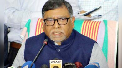 Photo of জায়গা না দেওয়ায় বিমানবন্দরে ল্যাব বসাতে বিলম্ব: স্বাস্থ্যমন্ত্রী