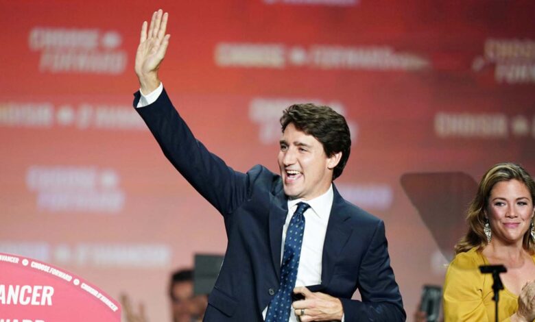 Photo of টানা তৃতীয়বার ক্ষমতায় জাস্টিন ট্রুডো