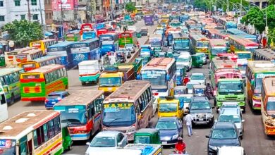 Photo of রাজধানীজুড়ে তীব্র যানজট স্কুল-কলেজ খুলতেই