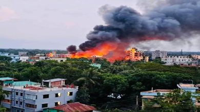 Photo of পটুয়াখালী অর্ধশত দোকান-বাড়িঘর পুড়ে ছাই, আহত-৫