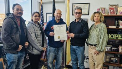Photo of কেরামত উল্লাহ বিপ্লবকে নিউজার্সি অ্যাসেম্বলির বিশেষ সন্মাননা