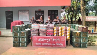 Photo of সীমান্তে মহিষসহ ৯১ লাখ টাকার ভারতীয় পণ্য জব্দ